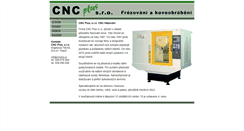 Desktop Screenshot of cncplus.cz